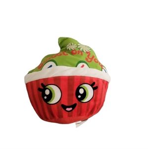 Cupcake red/green "Sweet on You" Best Made Plush Toy 8"